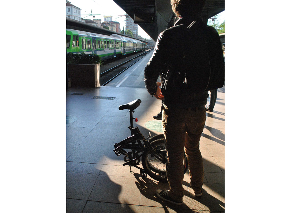 Si sale in bici sul treno Trenord Cadorna Milano